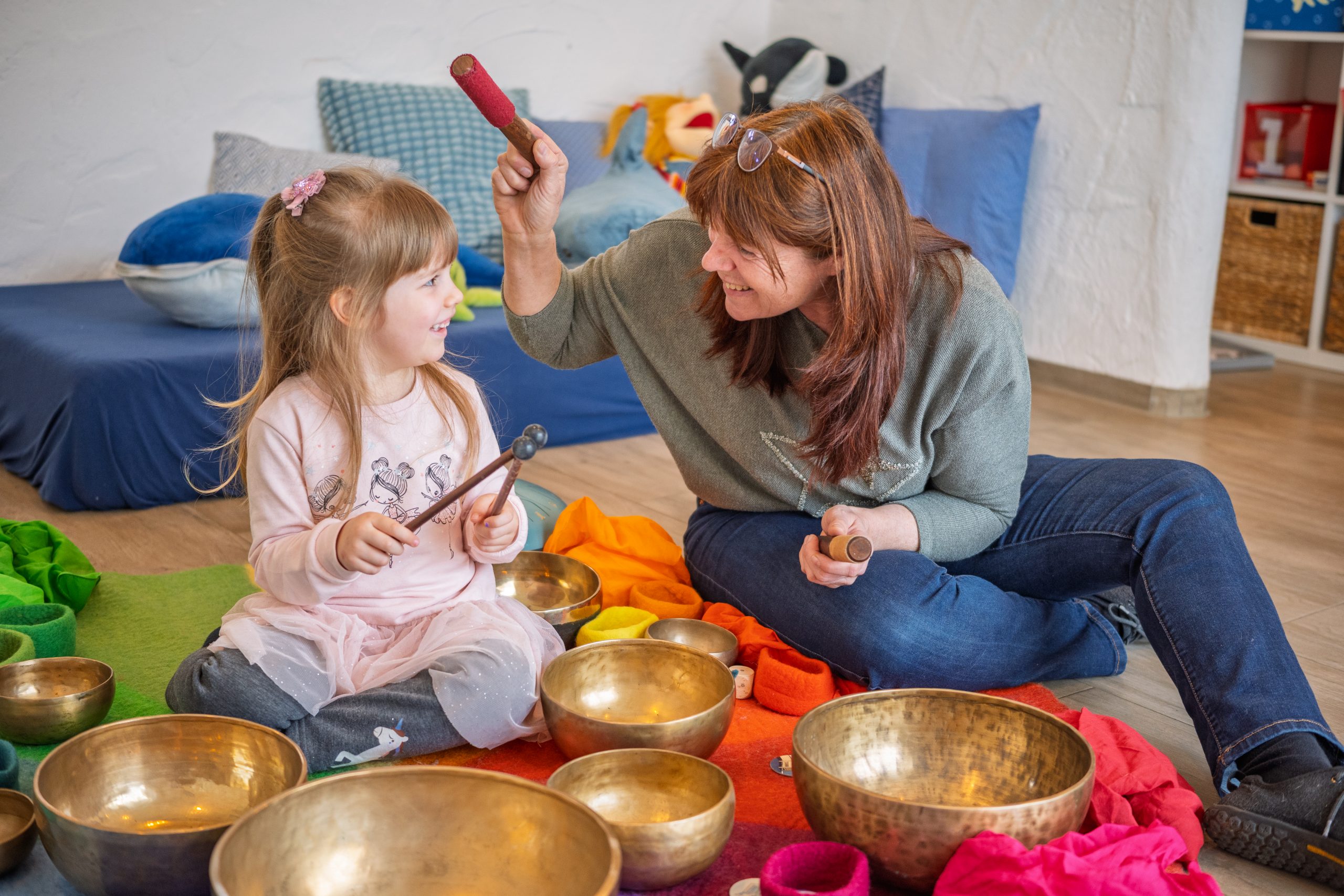 Therapie mit Klangschalen